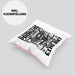 Wikinger Kissen mit Füllung 40x40 Geschenk Nicht alle Probleme Schwert Lösen Axt Mittelalter Kaffee-Kissen mit Füllung 40x40 (Grau) Rosa Trendation