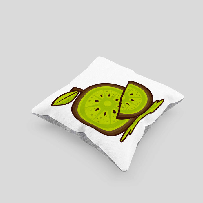 Kissen mit Füllung 40x40 für echte Kiwi Fans - Lustiges Geschenk mit Spruch (Grau) Grau Trendation