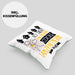 Tanzpartnerin Geschenk Kissen mit Füllung 40x40 Lustig Geschenkidee für Tanzpartnerin Geburtstag So Sieht Eine Richtig Coole Tanzpartnerin Aus Frauen Spruch (Grau) Grün Trendation