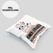 Hundeliebhaber Geschenk Kissen mit Füllung 40x40 Ich Bin Hundeliebhaber Aber Sag Doch Einfach Superheld Lustige Geschenkdiee für Hundeliebhaber (Grau) Blau Trendation