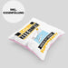 Kitesurfer Kissen mit Füllung 40x40 Geschenk für Kitesurfer Geburtstag Lustiger Spruch Was Ist Deine Superkraft (Grau) Rosa Trendation