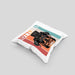 Rottweiler Besitzer Kissen mit Füllung 40x40 Geschenk Lustiger Spruch Geschenkidee Retro Vinatge Rottweiler (Grau) Grau Trendation