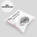 Psychologie Kissen mit Füllung 40x40 Geschenk Psycho Geschenkidee Wie Erkläre Ich Dieses Gefühl Spruch Psychologie-Student (Grau) Rosa Trendation