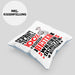 Wildtierschützer Geschenk Lustiger Spruch für Wildtierschützer Geschenkidee Bester Wildtierschützer Der WeltKissen mit Füllung 40x40 (Grau) Blau Trendation