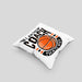 Basketball-Trainer Coach Kissen mit Füllung 40x40 Geschenk Lustig I Am The Coach Thats Why (Grau) Grau Trendation
