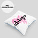 Kissen mit Füllung 40x40 Geschenk für Schlager Fans Kissen mit Füllung 40x40 Musikmotiv Spruch (Grau) Blau Trendation