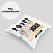 Kletterpartnerin Geschenk Kissen mit Füllung 40x40 Lustig Geschenkidee für Kletterpartnerin Geburtstag So Sieht Eine Richtig Coole Kletterpartnerin Aus Frauen Spruch (Grau) Grün Trendation