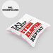 Steinmetz Kissen mit Füllung 40x40 Geschenk Spruch Geschenkidee Eat Sleep Steine Klopfen Repeat (Grau) Rosa Trendation