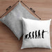 Boule Kissen mit Füllung 40x40 Geschenk Boule-Spieler Geschenkidee Spruch Evolution Boule (Grau) Grau Trendation
