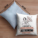 Astronom Geschenk Kissen mit Füllung 40x40 So Gut Kann Nur Ein Astronom Aussehen Geschenkidee (Grau) Blau Trendation