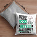 Radtourist Geschenk Lustiger Spruch für Radtourist Geschenkidee Bester Radtourist Der WeltKissen mit Füllung 40x40 (Grau) Grau Trendation