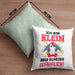 Klein Aber Sch Gefährlich Lustige Einhorn Kissen mit Füllung 40x40 mit Spruch Geschenkidee Einhornfans (Grau) Grün Trendation