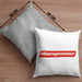 Entrepreneur Kissen mit Füllung 40x40 Entrepreneurship Geschenk Spruch Motivation (Grau) Grau Trendation