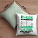 Gärtner Kissen mit Füllung 40x40 mit Spruch Garten Hobbygärtner Geschenk Lustig Gärtnerin Geschenkidee (Grau) Grün Trendation