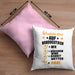 Windstärken Auf Norddeutsch Kissen mit Füllung 40x40 Geschenk Norddeutschland Spruch Büschen Wind Schiet Wetter (Grau) Rosa Trendation