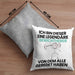 Gewichtheber Geschenk Kissen mit Füllung 40x40 Lustige Geschenkidee Geburtstag für Gewichtheber Ich Bin Dieser Legendäre Gewichtheber Von Dem Alle Geredet Haben (Grau) Grau Trendation