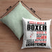 Boxer Geschenk Kaffee-Kissen mit Füllung 40x40 Geschenkidee für Boxer Ich Bin Boxer Ich Kann Es Dir Erklären Jedoch Nicht Für Dich Verstehen Spruch Lustig (Grau) Grün Trendation