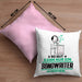Songwriter Geschenk Kissen mit Füllung 40x40 So Gut Kann Nur Ein Songwriter Aussehen Geschenkidee (Grau) Rosa Trendation
