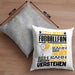 Fußballfan Geschenk Kaffee-Kissen mit Füllung 40x40 Geschenkidee für Fußballfan Ich Bin Fußballfan Ich Kann Es Dir Erklären Jedoch Nicht Für Dich Verstehen Spruch Lustig (Grau) Grau Trendation