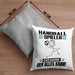 Handballspieler Kissen mit Füllung 40x40 Geschenk für Handballspieler Der Mann Der Alles Kann Geschenkidee zum Geburtstag (Grau) Grau Trendation