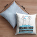 Gesangslehrer Geschenk Kissen mit Füllung 40x40 Ich Bin Gesangslehrer Aber Sag Doch Einfach Superheld Lustige Geschenkdiee für Gesangslehrer (Grau) Blau Trendation