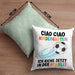 Einschulung Junge Fußball Schulkind Geschenk für Schultüte Füllung Kissen mit Füllung 40x40 Schulstart 1. Schultag Schuleinführung Schulanfang Geschenkidee 2024 (Grau) Grün Trendation