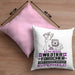 Wildtierforscher Geschenk Kissen mit Füllung 40x40 Ich Bin Wildtierforscher Aber Sag Doch Einfach Superheld Lustige Geschenkdiee für Wildtierforscher (Grau) Rosa Trendation
