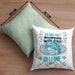 Delfine Kissen mit Füllung 40x40 Geschenk Delfinliebhaber Geschenkidee Spruch Mädchen (Grau) Grün Trendation