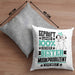 Musikproduzent Geschenk Lustiger Spruch für Musikproduzent Geschenkidee Bester Musikproduzent Der WeltKissen mit Füllung 40x40 (Grau) Grau Trendation