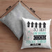 Personal Trainerin Geschenk Kissen mit Füllung 40x40 Lustig Geschenkidee für Personal Trainerin Geburtstag So Sieht Eine Richtig Coole Personal Trainerin Aus Frauen Spruch (Grau) Grau Trendation