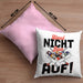 Pool Billard Kissen mit Füllung 40x40 Geschenk Billiard-Spieler Geschenkidee Sprüche Heul Nicht Bau Auf (Grau) Rosa Trendation