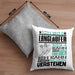 Langläufer Geschenk Kaffee-Kissen mit Füllung 40x40 Geschenkidee für Langläufer Ich Bin Langläufer Ich Kann Es Dir Erklären Jedoch Nicht Für Dich Verstehen Spruch Lustig (Grau) Grau Trendation