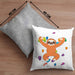 Bouldern Lustige Kissen mit Füllung 40x40 Kletterfans Kletterhalle Geschenkidee (Grau) Grau Trendation