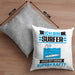 Surfer Kissen mit Füllung 40x40 Geschenk für Surfer Geburtstag Lustiger Spruch Was Ist Deine Superkraft (Grau) Grau Trendation