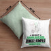 Bungee-Jumper Geschenk Kissen mit Füllung 40x40 So Gut Kann Nur Ein Bungee-Jumper Aussehen Geschenkidee (Grau) Grün Trendation