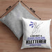Kletterer Geschenk Kissen mit Füllung 40x40 So Gut Kann Nur Ein Kletterer Aussehen Geschenkidee (Grau) Grau Trendation