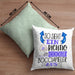 So Sieht Ein Richtig Cooler Bocciapieler Aus Geschenk Kissen mit Füllung 40x40 Lustiger Spruch Geschenkidee (Grau) Grün Trendation