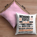 Tonstudio-Besitzer Geschenk Kissen mit Füllung 40x40 Lustige Geschenkidee für Tonstudio-Besitzer Geburtstag Niemand Ist Perfekt Aber Als Tonstudio-Besitzer Ist Man Nah Dran (Grau) Rosa Trendation