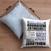 Aquarium-Enthusiast Geschenk Kaffee-Kissen mit Füllung 40x40 Geschenkidee für Aquarium-Enthusiast Ich Bin Aquarium-Enthusiast Ich Kann Es Dir Erklären Jedoch Nicht Für Dich Verstehen Spruch Lustig (Grau) Blau Trendation