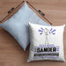 Sänger Geschenk Kissen mit Füllung 40x40 Ich Bin Sänger Aber Sag Doch Einfach Superheld Lustige Geschenkdiee für Sänger (Grau) Blau Trendation