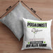 Posaunist Kissen mit Füllung 40x40 Geschenk für Posaunist Der Mann Der Alles Kann Geschenkidee zum Geburtstag (Grau) Grau Trendation