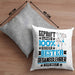 Gesangslehrer Geschenk Lustiger Spruch für Gesangslehrer Geschenkidee Bester Gesangslehrer Der WeltKissen mit Füllung 40x40 (Grau) Grau Trendation