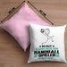 Handballspieler Geschenk Kissen mit Füllung 40x40 So Gut Kann Nur Ein Handballspieler Aussehen Geschenkidee (Grau) Rosa Trendation