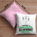 Jazz-Enthusiast Geschenk Kissen mit Füllung 40x40 So Gut Kann Nur Ein Jazz-Enthusiast Aussehen Geschenkidee (Grau) Rosa Trendation