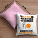 Abenteurreisender Kissen mit Füllung 40x40 Geschenk für Abenteurreisender Geburtstag Lustiger Spruch Was Ist Deine Superkraft (Grau) Rosa Trendation