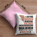 Boulderer Geschenk Kissen mit Füllung 40x40 Lustiger Spruch Erheben Sie Sich Der Boulderer Betritt den Raum (Grau) Rosa Trendation