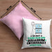 Aquarium-Enthusiast Geschenk Kissen mit Füllung 40x40 So Gut Kann Nur Ein Aquarium-Enthusiast Aussehen Geschenkidee (Grau) Rosa Trendation