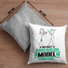 Model Geschenk Kissen mit Füllung 40x40 So Gut Kann Nur Ein Model Aussehen Geschenkidee (Grau) Grau Trendation