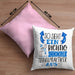 Tierheilpraktiker Kissen mit Füllung 40x40 So Sieht Ein Richtig Cooler Tierheilpraktiker Aus Geschenk Lustiger Spruch Geschenkidee (Grau) Rosa Trendation