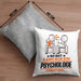 Psychologe Geschenk Kissen mit Füllung 40x40 So Gut Kann Nur Ein Psychologe Aussehen Geschenkidee (Grau) Grau Trendation